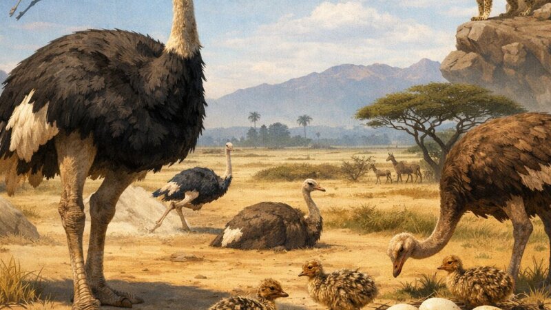 10 Interesting Facts About Ostriches for Secondary School Students