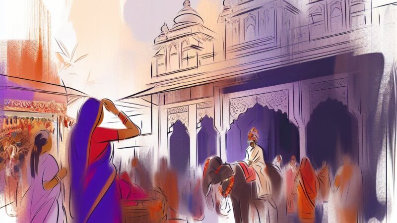 10 Lines Highlighting India's Rich Culture