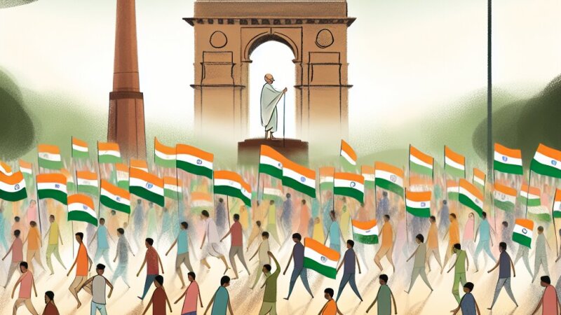 10 Lines on Celebrating National Festivals in India