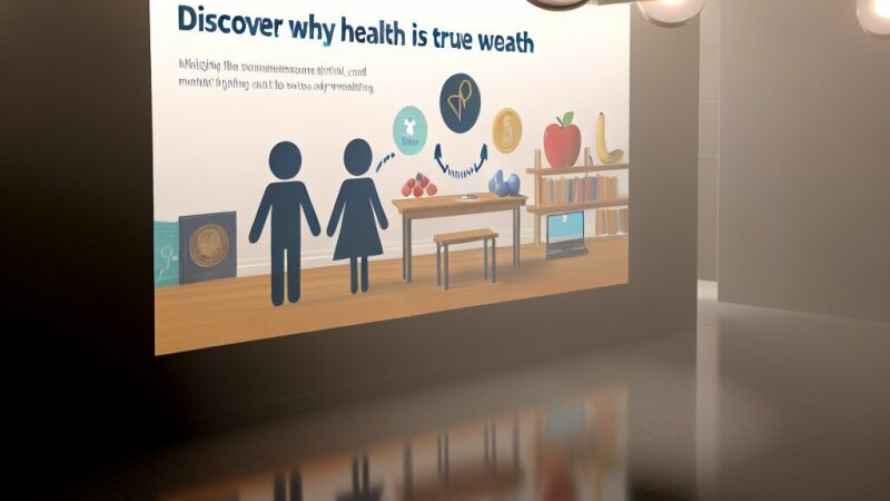 10 Short Lines on Why Health Is True Wealth