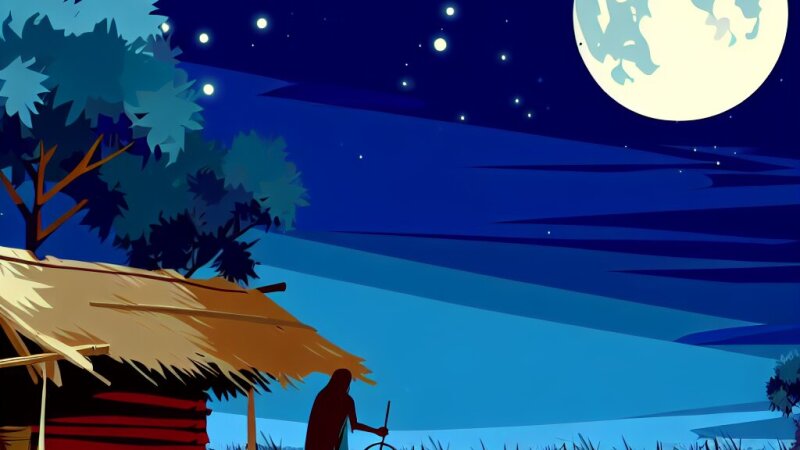 10 Simple Lines About the Moon — Short Essay for Kids