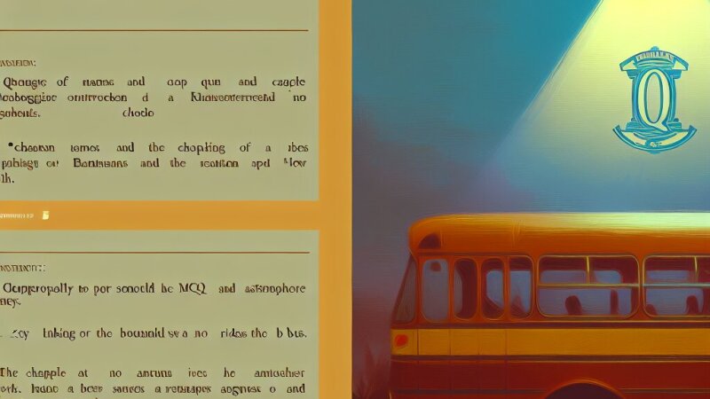 Class 10 NCERT English Ch 7 — Madam Rides the Bus: MCQ Practice & Answers