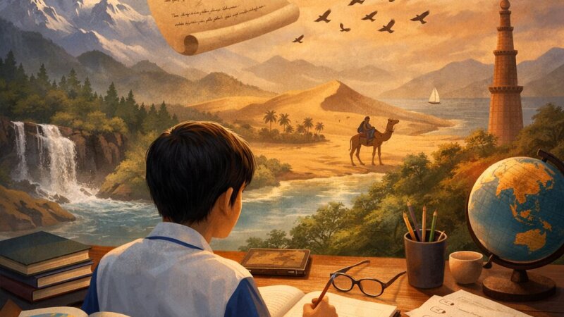 Class 8 Geography Lesson Poem Explained with MCQs for CBSE
