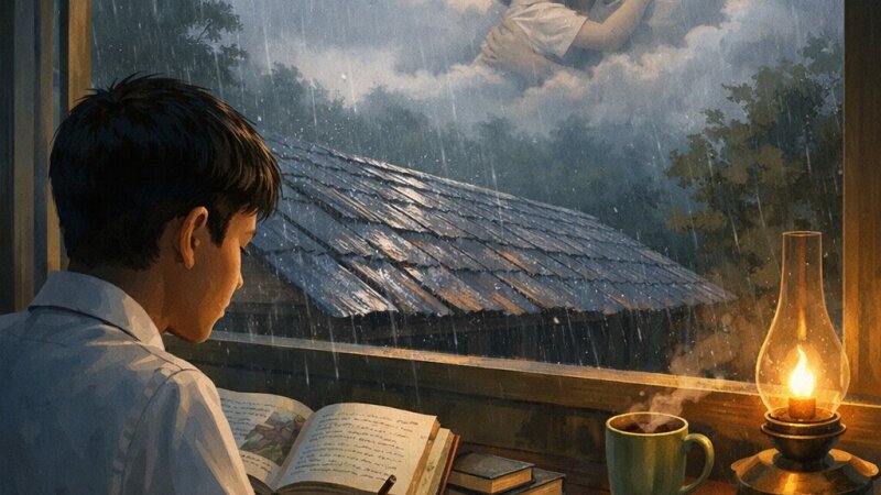 Comprehensive Essay on Rain on the Roof Poem with MCQs for Class 9