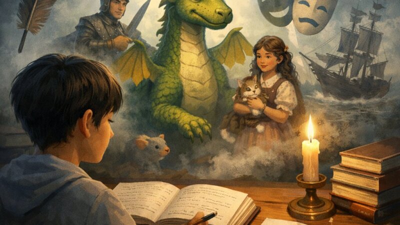 Detailed Analysis and MCQs of The Tale of Custard the Dragon for Class 10