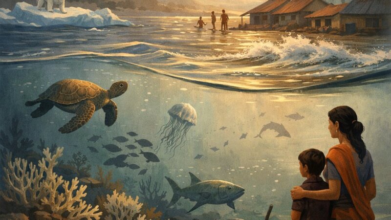 Effects of Global Warming on Oceans: Key Impacts Explained in 10 Lines