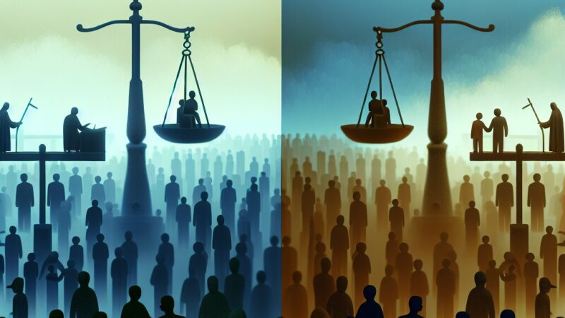 How Popular Opinion Shapes Law but Cannot Define Justice