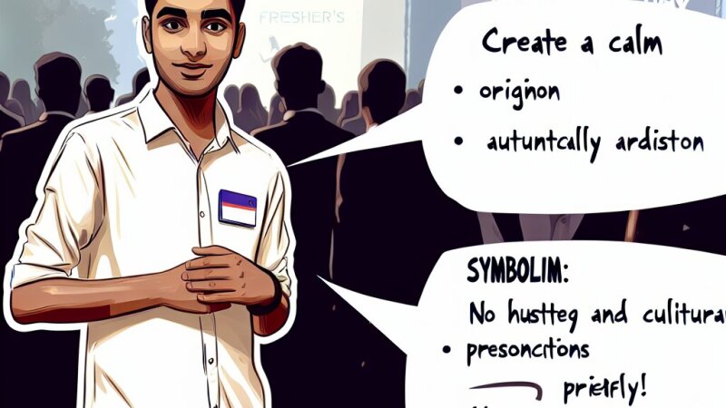 How to Introduce Yourself on Fresher’s Day