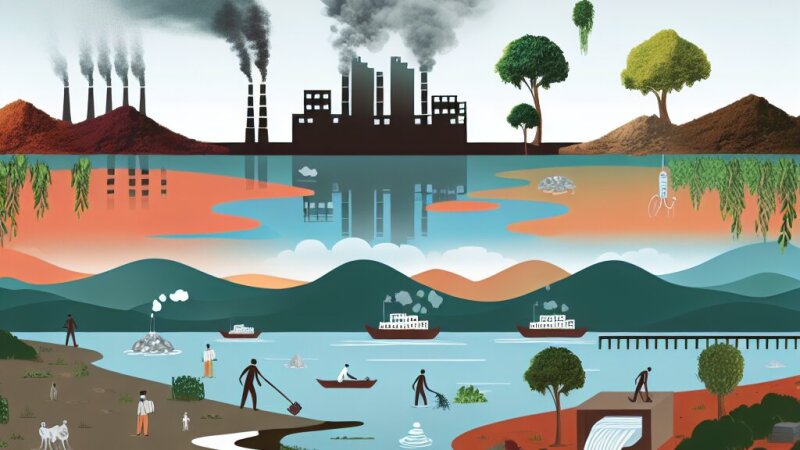 Impact of Environmental Pollution and Its Challenges in India