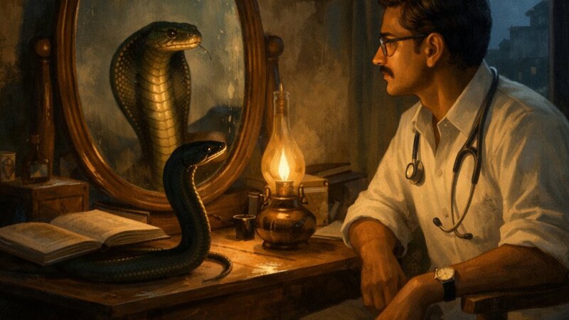 In-Depth Analysis and Summary of The Snake and the Mirror for Class 9