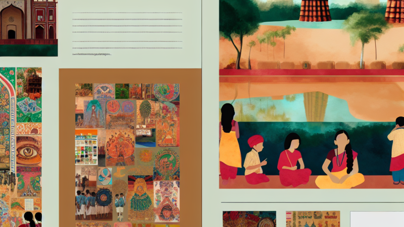 India in Ten Lines - Short Essay on Culture and Geography