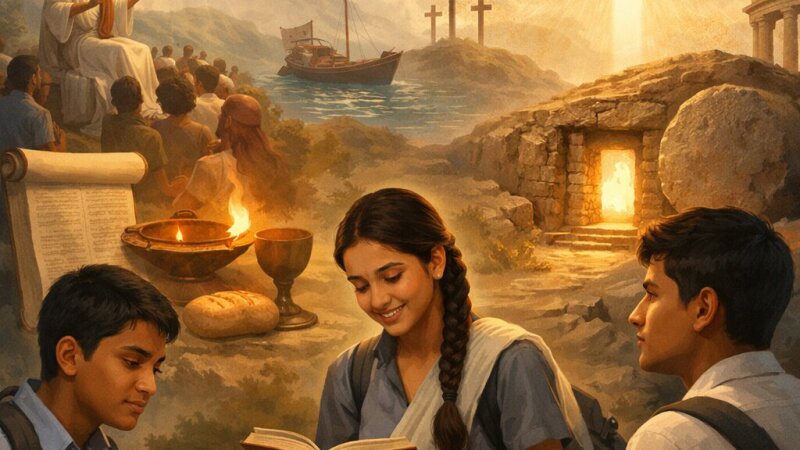 Key Insights: 10 Lines About the New Testament for School Students