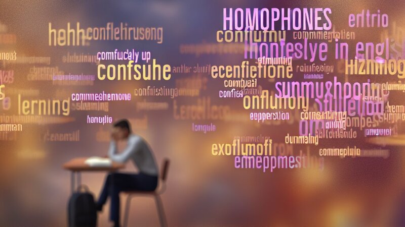 Mastering Homophones: Commonly Confused Words in English with Examples