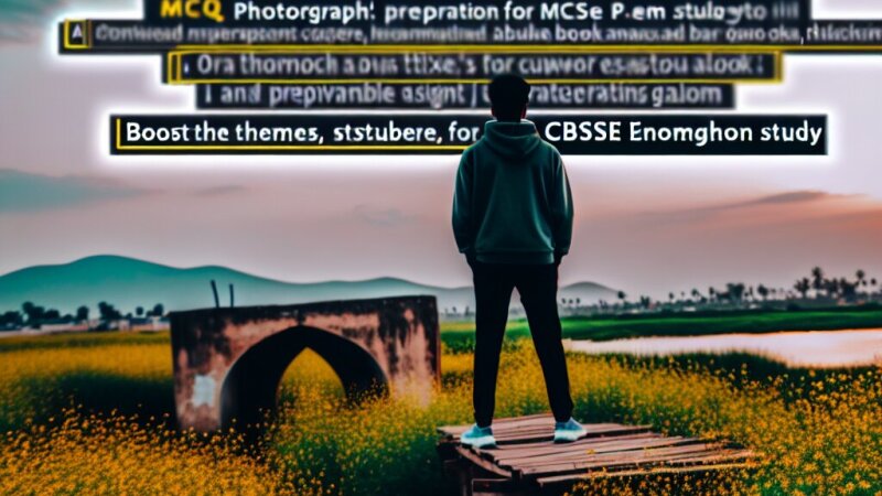 MCQs and Answers for ‘A Photograph’ Poem – NCERT Class 11 English Guide
