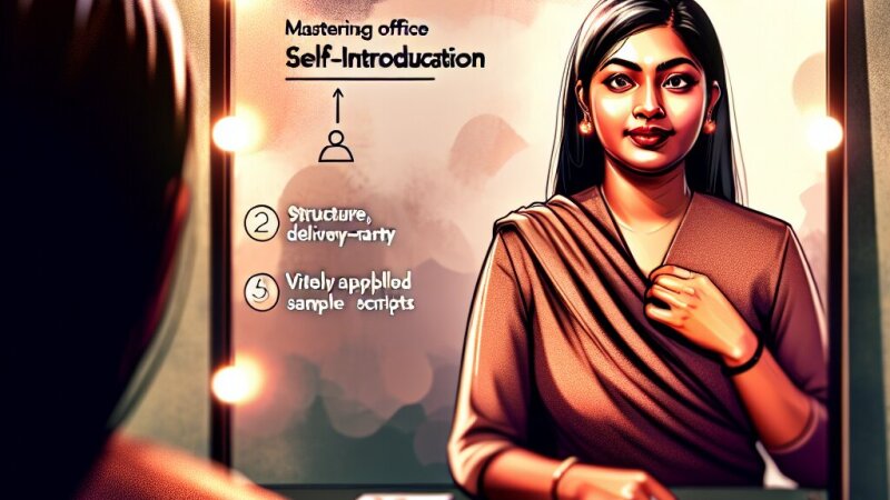 Office Interview Self-Introduction: Confident Tips and Sample Scripts