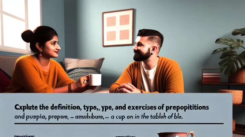 Prepositions: Definition, Types, Exercises & Place Examples (Hindi & English)