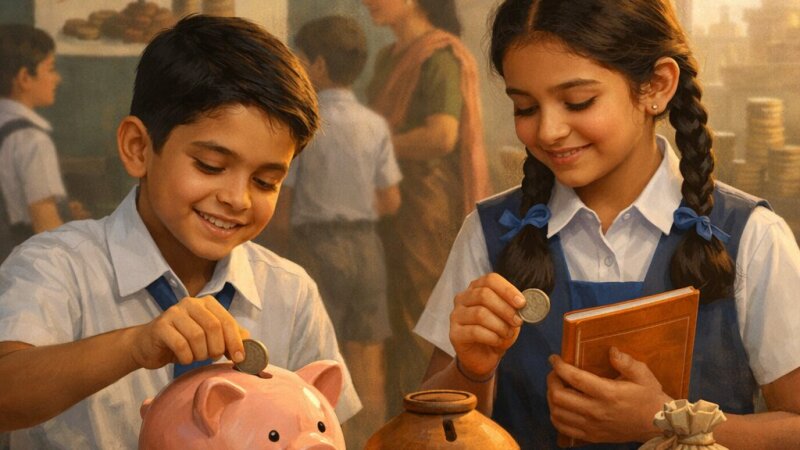 Sanchayika Day: Fostering Saving Habits Among Indian Schoolchildren