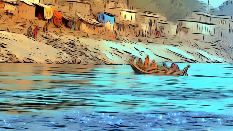 Short and Simple Lines on the Ganga River for Students