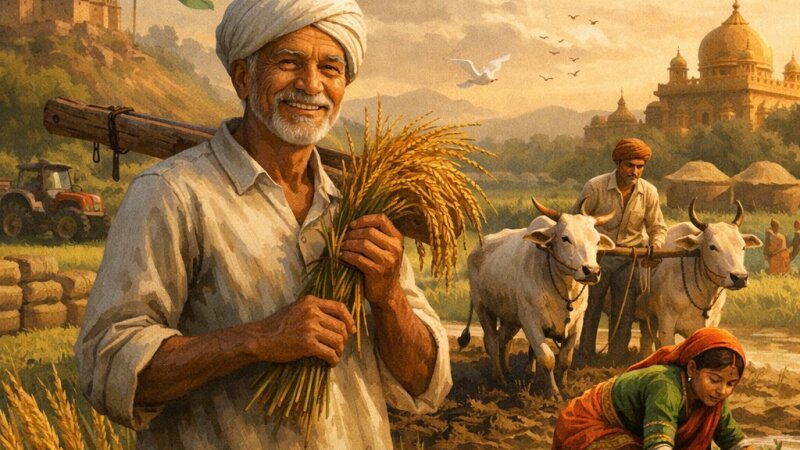 Short Essay: Honouring the Role of Indian Farmers in Our Nation