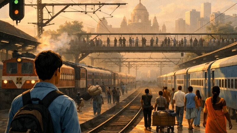 Short Essay on Railway Station: Importance and Role in India