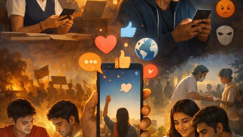 Social Media in India: A Blessing or a Curse for Youth?