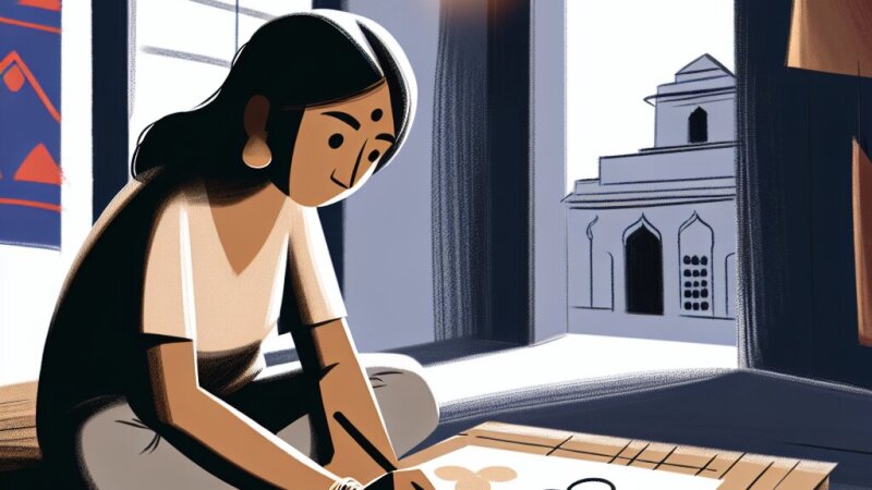 Step-by-Step Guide to Drawing Simple Flowers for Indian Students