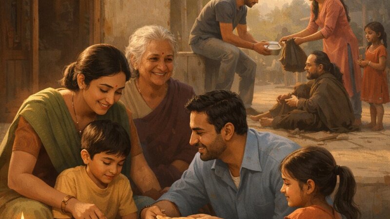 The Importance of ‘Charity Begins at Home’ in Indian Values