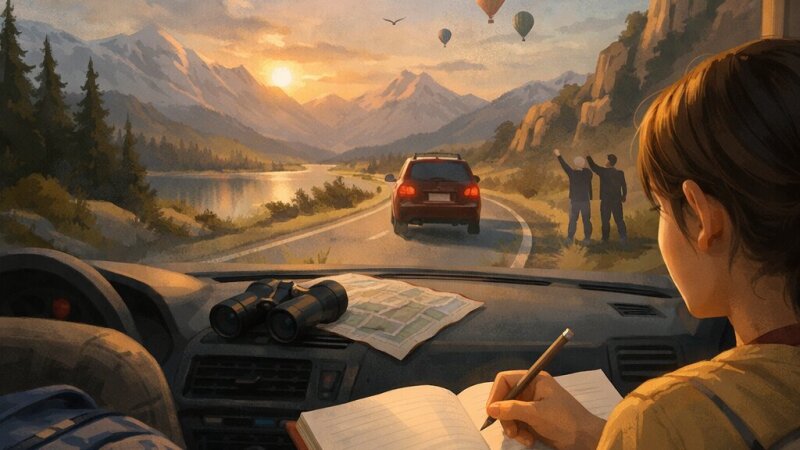 Top 10 Lines to Describe an Exciting Road Trip Experience