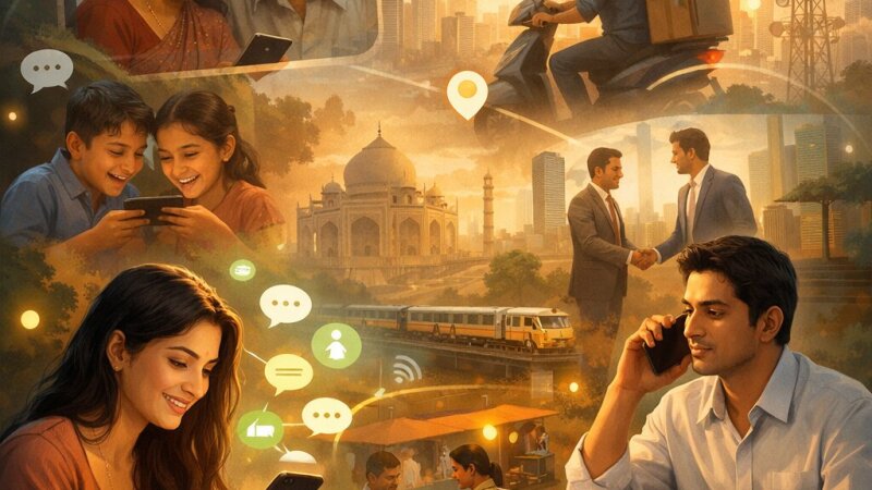 WhatsApp Evolution and Features: Impact on Communication in India